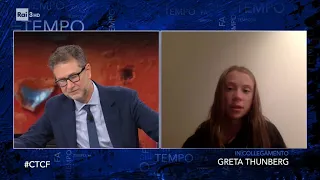 Greta Thunberg a Che Tempo Che Fa - 18/10/2020