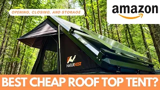 Naturenest Roof Top Tent: How It Opens, How Long It Takes To Close, How Much Bedding Can It Hold?