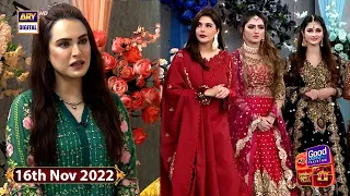 Good Morning Pakistan - Mayon & Mehndi Function - 16th November 2022 - ARY Digital Show