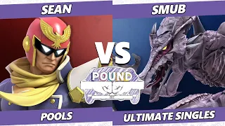Pound 2022 - Sean (Captain Falcon) Vs. smub (Ridley) SSBU Smash Ultimate Tournament