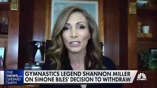 Fmr. Olympic medalist Shannon Miller on Simone Biles' decision to withdraw