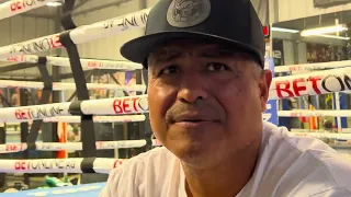 ROBERT GARCIA ON BIG BANG COMING IN AT 282 AND WILDER AT 214 FOR THEIR FIGHT - ESNEWS BOXING