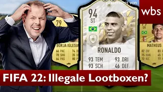 FIFA 22 Packs: ILLEGALE Lootboxen in FUT? | Anwalt Christian Solmecke