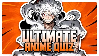 ULTIMATE ANIME QUIZ! Guess by Opening, Characters, and Emojis! 🎵🔍🤩