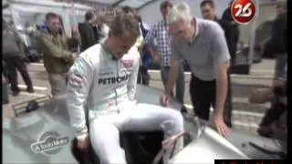 Schumi y Rosberg y las Flechas de Plata