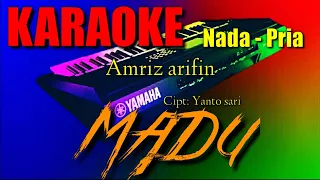 MADU - Amriz Arifin - Nada Pria ( KARAOKE ) ORGAN TUNGGAL