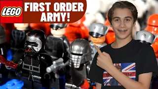 My BIGGEST LEGO Army?! LEGO Star Wars First Order Army (Late 2021)
