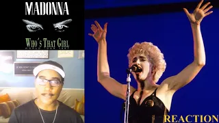 Madonna's WHO'S THAT GIRL TOUR '87 (part 1) | FIRST TIME VIEWING REACTION