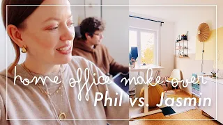 Arbeitszimmer MAKE OVER Challenge | Phil vs. Jasmin | Standing Desk Setup