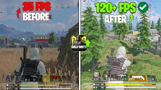 How to Fix LAG in Call of Duty Mobile In Gameloop Emualtor🔥 | Stabel FPS For Low-End PC ✔️2024