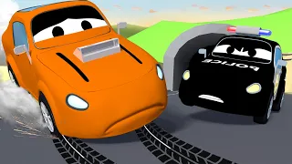 Авто Патруль -  Воришка пиццы - Автомобильный Город  🚓 🚒 детский мультфильм
