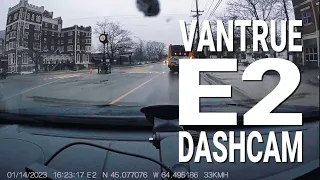 Vantrue Element 2 E2 Dashcam Unboxing and Review with Sample Footage