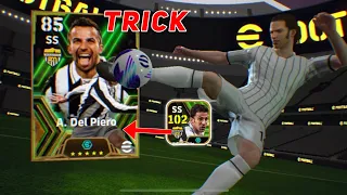 Trick To Get Epic Italian League Attackers | 102 Rated A. Del Piero Trick | eFootball 2024 Mobile