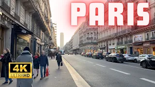 Paris, France 🇫🇷 - 4K HDR Evening Walk - Saint-Michel Notre-Dame