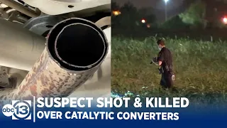 Catalytic converter theft suspect shot and killed by Sugar Land police