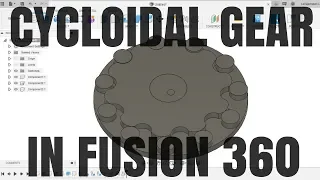 How to Design a Cycloidal Disk in Fusion 360