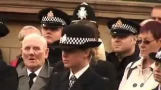 Funeral in Manchester of murdered PC Fiona Bone