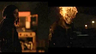 Quake/Daisy Johnson vs Ghost Rider (parte 2) -  AGENTES DE SHIELD 4X01