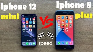 Apple Iphone 12 mini vs Iphone 8 Plus - speed test. ЧТО ЛУЧШЕ ВЫБРАТЬ?