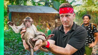 Philippines Most Exotic Meat!! Monkey with the Aeta Tribe!!