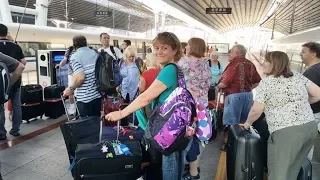 High-Speed Train From North Xi'an To Beijing (China May 2017)