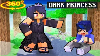 HOW APHMAU BECAME a DARK PRINCESS in Minecraft 360°!