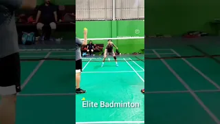badminton defence training 🔥 adults coaching #badminton