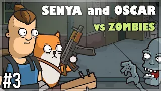 OHO, A CO TO ZA SCHODY?! - Senya and Oscar vs Zombies