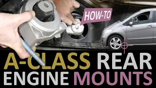 Mercedes A-Class (W169) Rear ENGINE MOUNT Replacement