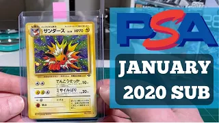 First PSA Submission of 2020 | Pokemon, Yugioh, and Dragon Ball Super Cards