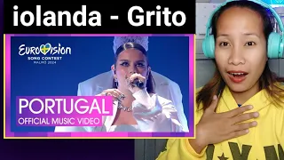 iolanda - Grito | Portugal 🇵🇹 | Official Music Video | Eurovision 2024 | Reaction