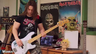 Iron Maiden - Afraid To Shoot Strangers Bass Cover