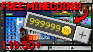 HOW TO GET FREE MINECOINS | MINECRAFT BEDROCK EDITION | WORKING 2023 LATEST UPDATE 1.19.50+