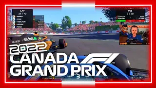I SIMULATED THE 2022 F1 CANADA GRAND PRIX WITH ESTEBAN OCON! - F1 2022 Livery Mod (Canadian GP)