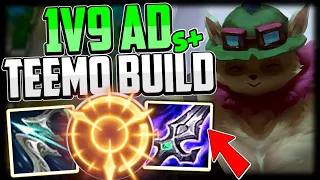 I Show you Why AD TEEMO IS BEST | How to ACTUALLY Play Teemo & CARRY Season 12 - League of Legends