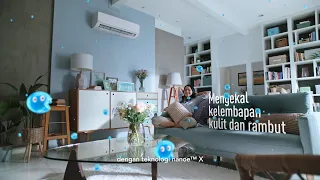 Lindungi anda dan tersayang dalam ruang tertutup dengan Penyaman Udara nanoe™ X Panasonic [30s]