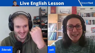 Live English Lesson N°40 with Yoli|| Conversation || Feedback || Dogme