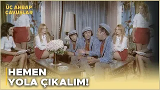 Üç Ahbap Çavuşlar Türk Filmi | Üç Avanak Kardeş, Sonunda Kızlarla Tanışıyor!