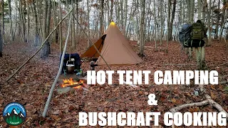 Hot Tent Camping & Bushcraft Cooking