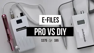 Electric Nail Files: PRO VS DIY E-Files | Reviews & Unboxing