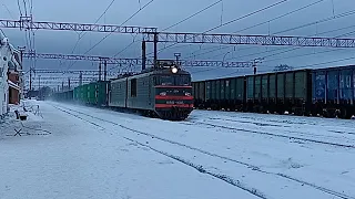 Подборка поездов на ст.Нерехта