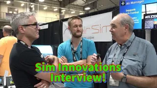 Interview with Sim Innovations! | Air Manager | Knobster | Flight Sim Expo 2023