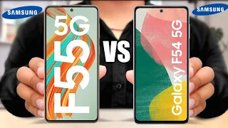 Samsung Galaxy F55 5G vs Samsung Galaxy F54 5G