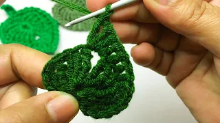 Look How You Can Crochet Free Crochet Leaf Pattern