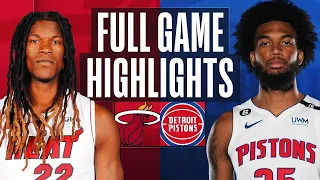 Miami Heat vs. Detroit Pistons Full Game Highlights | Mar 19 | 2022-2023 NBA Season