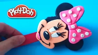 How to make DIY Minnie Mouse Popsicle Ice Cream with Play-Doh - CLAY ART TV