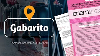 GABARITO ENEM 2023 | Correção ao Vivo | Dia 1: Linguagens, Humanas e Redação - ProEnem