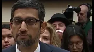 SPOTTED: Monopoly Man Crashes #Google U.S. House Hearing