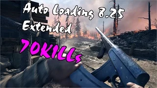 Battle Field1 [Verdun 70Kills  Autoloading 8.25 Extended]