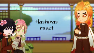 Hashiras react to Giyuumitsu friendship [+ 21 trio ] // part 4 // demon slayer // gacha